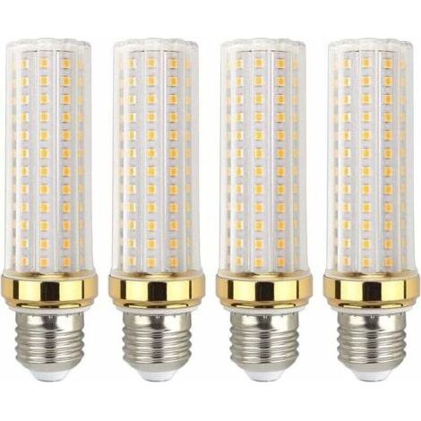 E27 LED-Lampe, 20 W, warmweiß, entspricht einer E27 150-W-Halogenlampe, warmweiße LED-Lampe für Garage/Atelier, 4er-Pack (1/5)