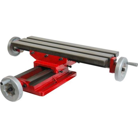 Dema – Table croisée métrique de précision 475 x 150 mm – Course longitudinale 370 mm – Course transversale 200 mm – Avancement par tour 1,95 mm