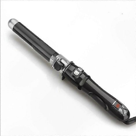 Fer à friser rotatif automatique 28 mm pour créer de belles ondulations et boucles - Outil de coiffure professionnel, noir, prise européenne standard, 28 mm (1/5)