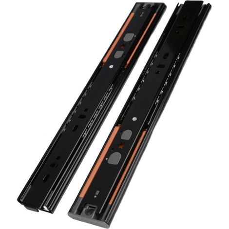 1 paire de glissières à fermeture amortie pour tiroirs, commode (1/5)
