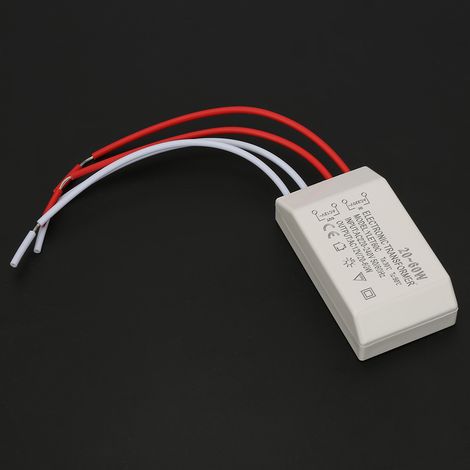 Elektronischer Spannungswandler 220 V auf 12 V Wechselstrom, 20–60 W, intelligentes Netzteil, Treiber (1/5)