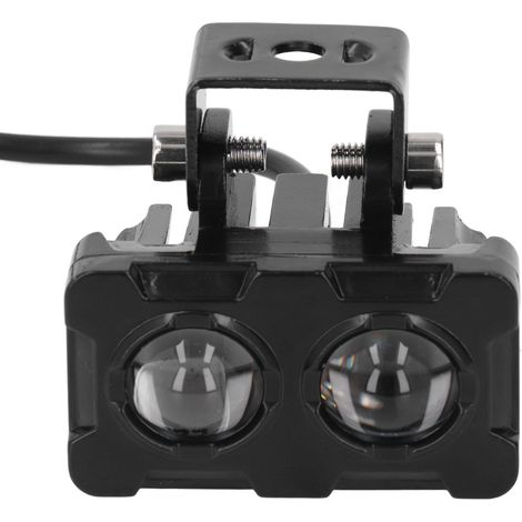 Projecteur LED 20 W pour moto, feux de route et de croisement, étanche IP67, 9-60 V, universel pour véhicules tout-terrain, quads, SSV et bateaux. (1/5)