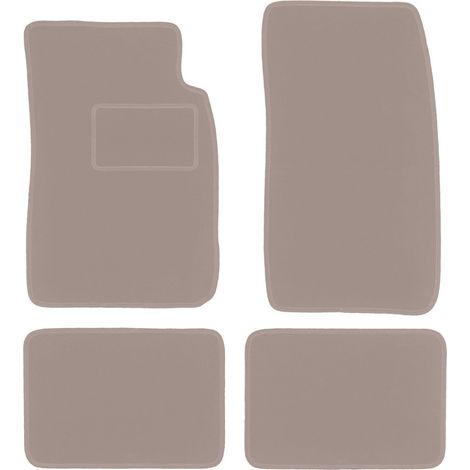Alfombrillas de terciopelo para Daihatsu Feroza F300 / F310 todoterreno (1989-1998) beige (1/5)