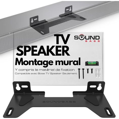 Support Mural pour Barre de Son TV Speaker Compatible avec TV Speaker Kit complet avec matériel de montage Design UK (1/5)