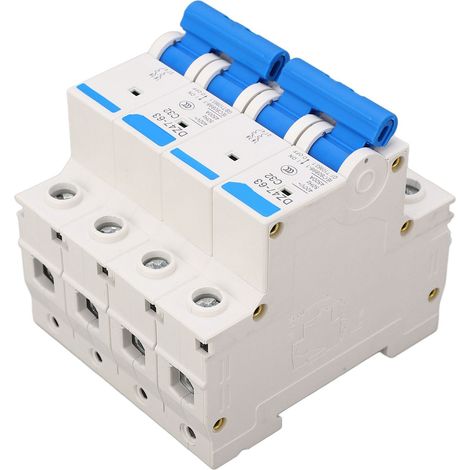 Disjoncteur à verrouillage BERM, montage sur rail DIN, sectionneur, protection par interrupteur pneumatique 2P 32A 400V (1/5)
