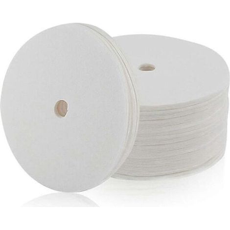 400 filtres à café pour cafetière à percolation, non traités, filtres à café jetables en papier de 9,5 cm (3,75 pouces), pour cafetière de comptoir(O)
