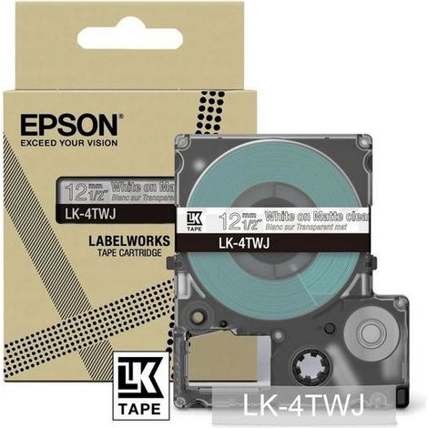 Epson LK-4TWJ Schwarz, Transparent (1/2)