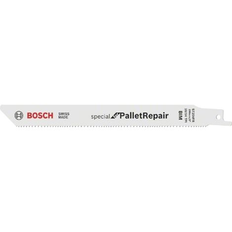 Lame per seghetto alternativo Bosch S725VFR speciali per riparazione pallet, 225 mm, 100 pezzi. (1/2)