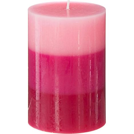 Bougie Parfumée Ronde "Trio" 310g Framboise (1/2)