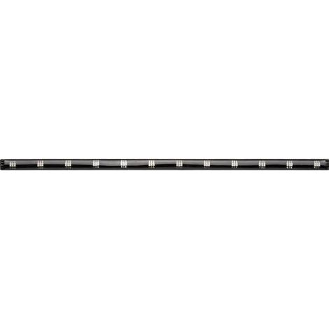 PAULMANN - STRISCIA LED IN PLASTICA RESISTENTE - COLORE NERO 30CM - LUCI MULTICOLORE