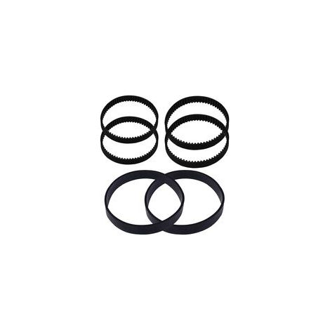 Jeu de courroies d'aspiration de remplacement, 6 pièces, Compatible Bissell Proheat 2x RevolutionCREA-Crezuo