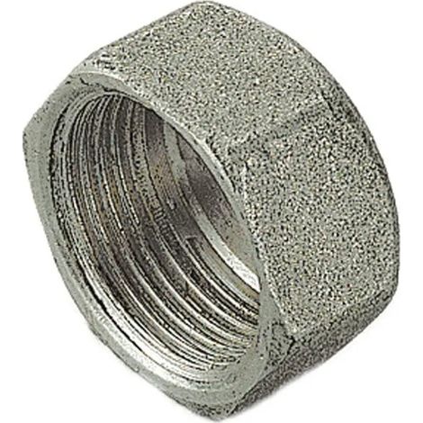 Tappo Femmina 3/8" Ottone Cromato