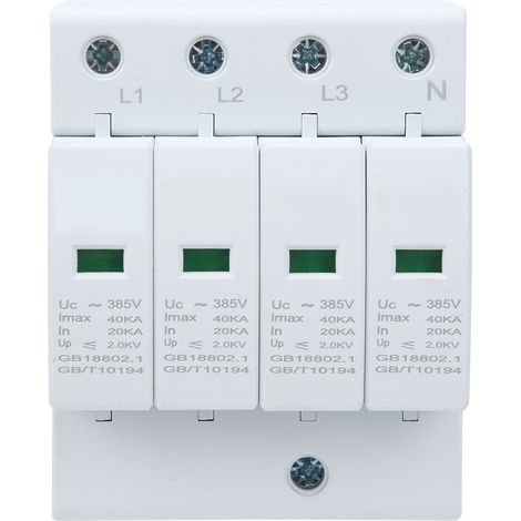4P Überspannungsschutzgerät mit Blitzschutz für hochisolierte elektrische Geräte (1/5)