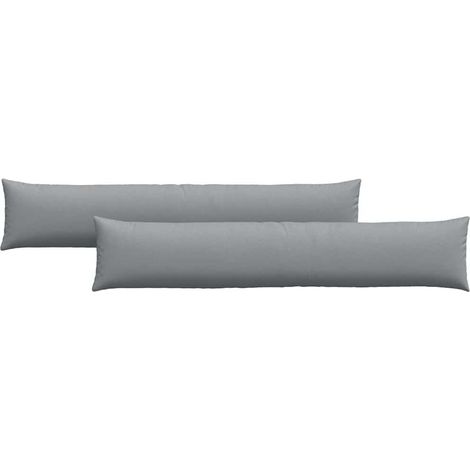 Maison Exclusive - Cojines de sofá 2 pcs Gris Claro 200 x 40 cm t