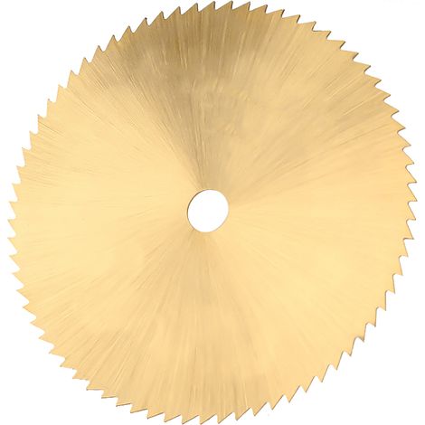 Disque scie circulaire acier rapide 72 dents, lame coupe fine 60x6mm pour métal bois plastique (1/5)
