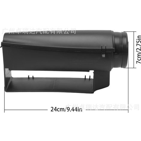 Ansaugschlauch 1K0805965J 9B9 mit Kappe (2 Stück) kompatibel mit Volkswagen Tiguan (1/4)
