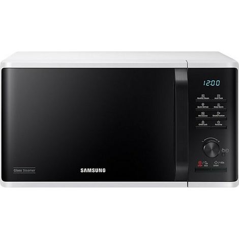 Microonde solo 23L - SAMSUNG - MS23K3555EW - Bianco - Controllo elettronico + pulsante - Funzione mantenimento in caldo (1/5)