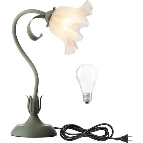 Lampe De Bureau Fleur Modernes Lampe De Lecture De Table Abat-jour En Acrylique DIY Rotative Pour Les Chambres,Salle D'éTude (1/5)