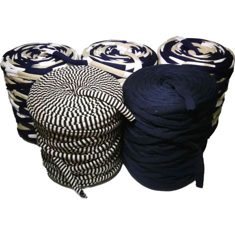 Tessuto flessibile per legature, acrilico resistente, adatto per supporti per piante, 5 pezzi (1/2)
