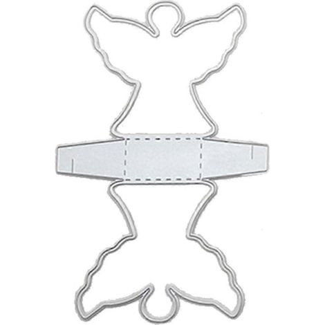 Engelbox-Metallstanzschablone zum Selbermachen von Scrapbooking-Alben, Papierkarten und Prägearbeiten