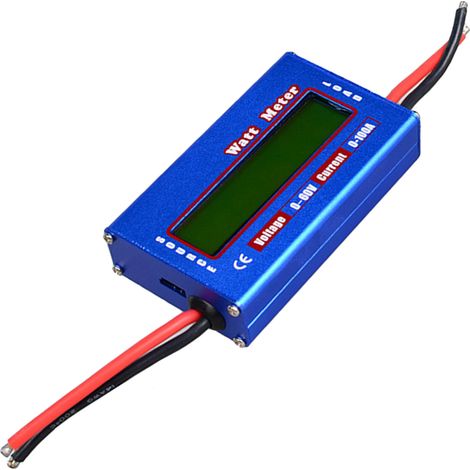 Watt mètre RC 100A, analyseur de puissance, Balance numérique LCD, vérificateur de tension de batterie (1/5)