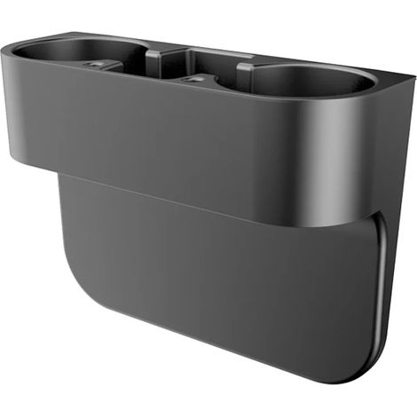 (noir) Outils de rangement pour voiture, boîte de rangement noire pour siège auto, range-gobelets, organiseur de poche, support pour SUV, rangement pour boissons (1/5)