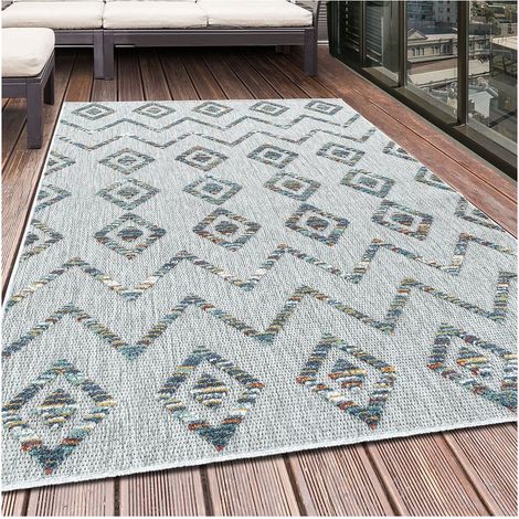 Tapis ethnique intérieur et extérieur Mars Multi 140x200 (1/5)