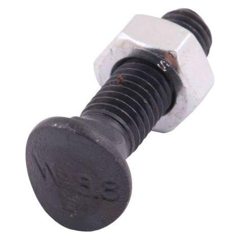 Juego de tornillos de cabeza semicircular M10x35 mm clase 8.8 Waryński (se venden en juegos de 25) (1/4)