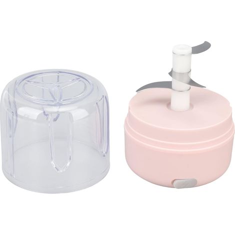 Mini Hachoir à Ail électrique Robot Culinaire Efficace de Grande capacité pour un Hachage Rapide pour les Gourmets de Cuisine Mini Hachoir en Acier Inoxydable 304 pour les Cuisiniers à (1/5)