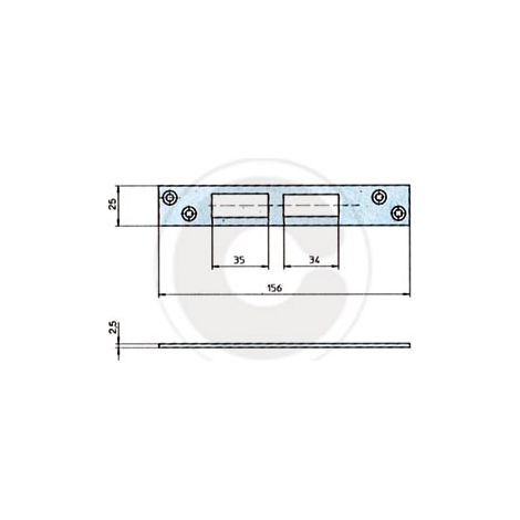 Cisa 06232.01 gA che pour serrures mod 57-313.318.353.358 (1/2)