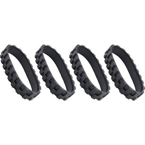 4 pneus et roues pour aspirateurs robots iRobot Roomba séries 500, 600, 700, 800 et 900, compatibles avec les modèles Roborock S5 Max et S6 MaxV. (1/5)