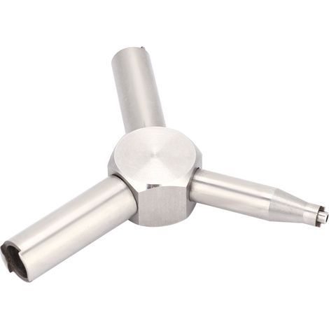 Clé pour valve d'élément de tir KSC WA GAS Outil de retrait de la valve de chargement du chargeur de gaz (1/4)