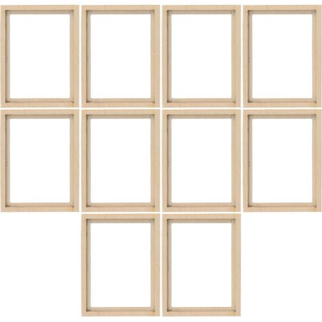 10 Mini Cadres Photo Décoratifs Miniatures pour DIY - Modèles Détaillés et Élégants (1/5)