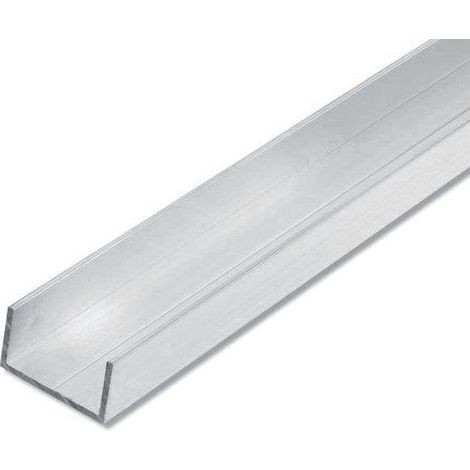 U Rectangulaire Aluminium Brut, L.1 M X L.1.95 Cm X H.1.15 Cm