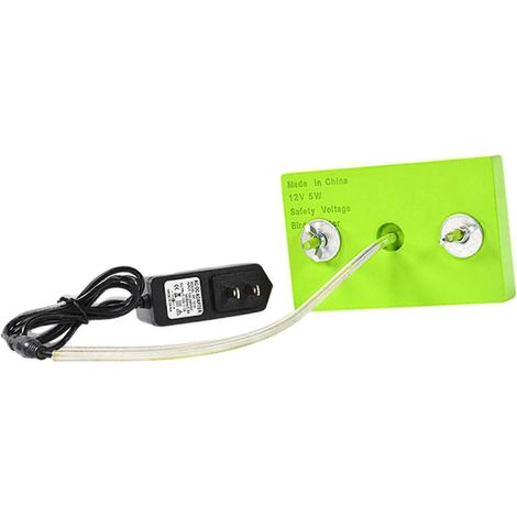 Chauffage pour cage à oiseaux 12 V, prise US 110 V, compatible avec perroquets et chinchillas (1/5)
