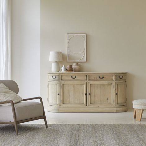 Buffet en bois de pin 180 Celeste (1/5)