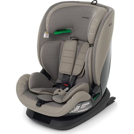 Foppapedretti Siège Auto Pitstop I-Size Desert, 76-150 cm, 15 mois-12 ans, Dualfix (Isofix et non), ECE R129, Safe Body Protection, Comfort Kid Pad