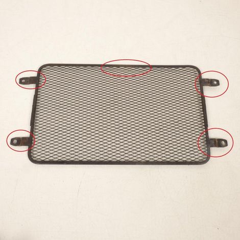 [PRODUIT D'OCCASION] Grille protection radiateur pour moto Suzuki GSF 400 Bandit 1991 (1/2)