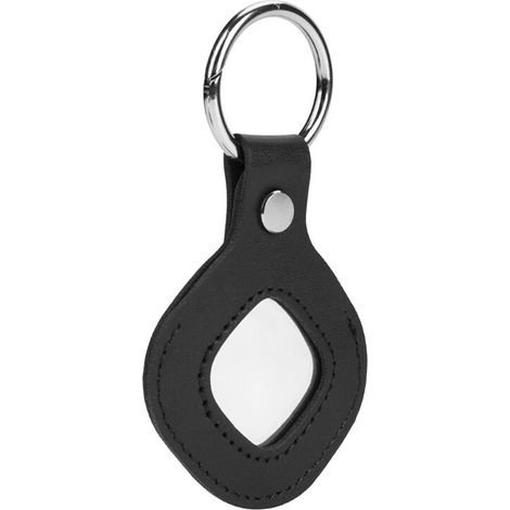 Housse anti-poussière portable pour Tile Mate 2024, Tile Mate 2022 et Cube Tracker, avec anneau porte-clés (noir). (1/3)