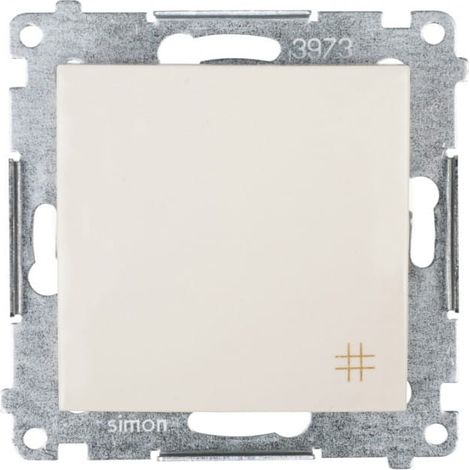 Simon 54 Cremefarbener Kreuzverbinder DW7A.01/41