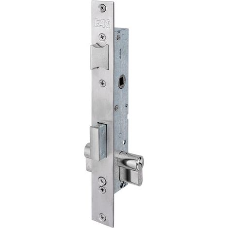 CERRADURA EMBUTIR PERFIL METALICO 7002/25-05 PICAPORTE Y PALANCA - FAC (1/3)