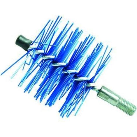 SCOVOLO STUFA PELLET MM 120  NYLON CAMINO TOGLI FULIGGINE PASSO 12 MA FER 269438 (1/4)