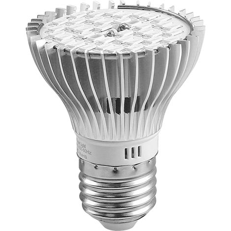 Bombilla LED de cultivo para plantas de interior, lámpara de espectro completo similar a la luz solar para suculentas, cultivo hidropónico en invernadero. (1/5)