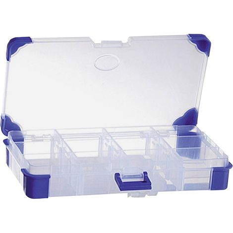 VISO Scatola minuteria (L x L x A) 165 x 90 x 30 mm Scomparti: 12 suddivisione variabile Contenuto 1 pz.