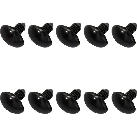 Narices de seguridad para osos de peluche, 200 unidades, narices para muñecas - 21 mm