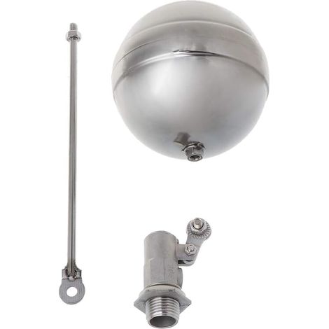 Valve de capteur de Flotteur de contrôle de débit d'acier Inoxydable de Boule de réservoir d'eau de Filetage DN15 (1/5)