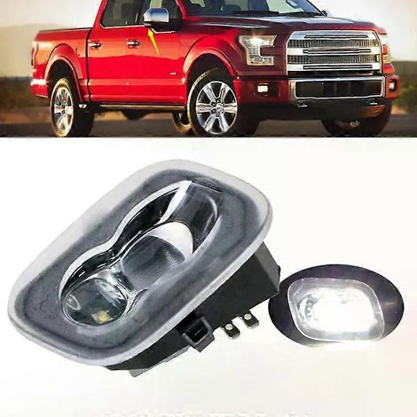 Stück LED-Seitenrückspiegel-Bodenleuchten mit Einstiegsbeleuchtung für Ford Raptor F-150 2015JXLGV (1/5)