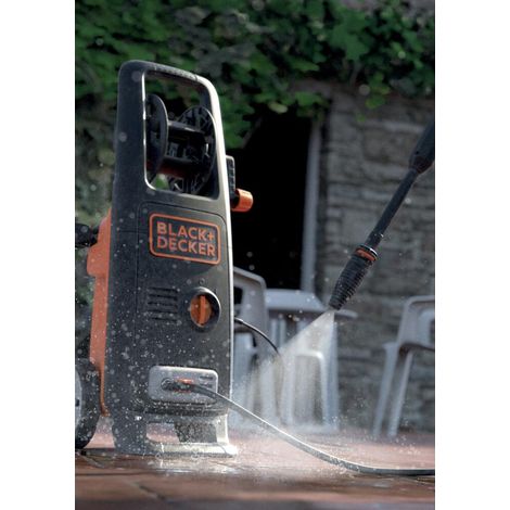 Black & Decker BXPW1700PE Hochdruckreiniger oder Staubsauger elektrisch 420 l/h 1700 W Schwarz, Orange (1/5)