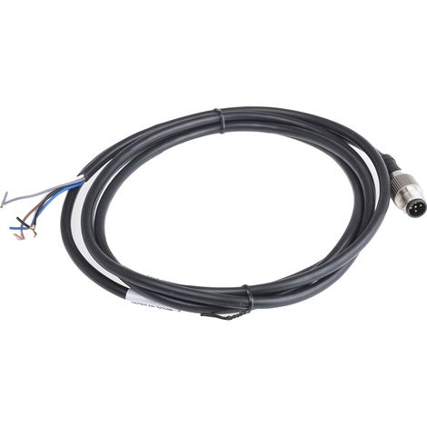 Cordon RS PRO 5 conducteurs , M12 Mâle, 2m ( Prix pour 1 ) (1/2)