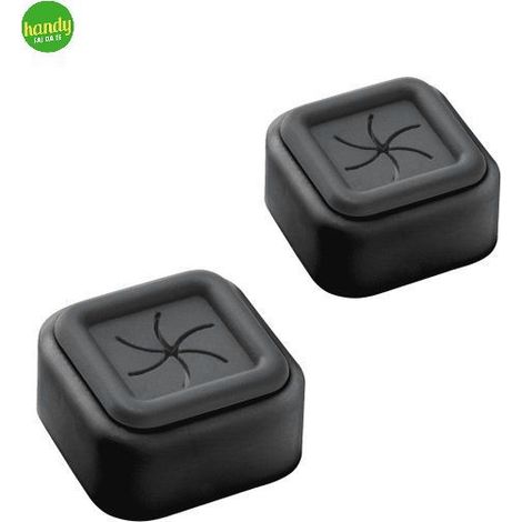 Set 2 ganci adesivi portastrofinacci Metaltex in PP (1/4)